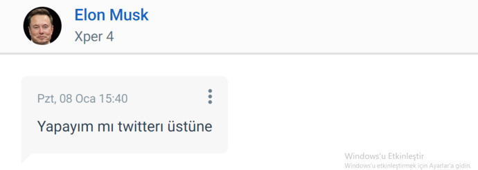 Bugün mesaj kutusuna kimden mesaj gelse mutlu olursun?