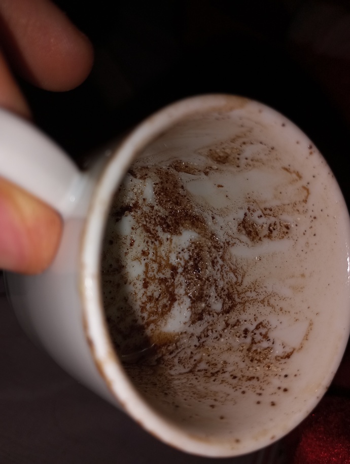 Falım neden bu kadar köpüklü çıkmış?