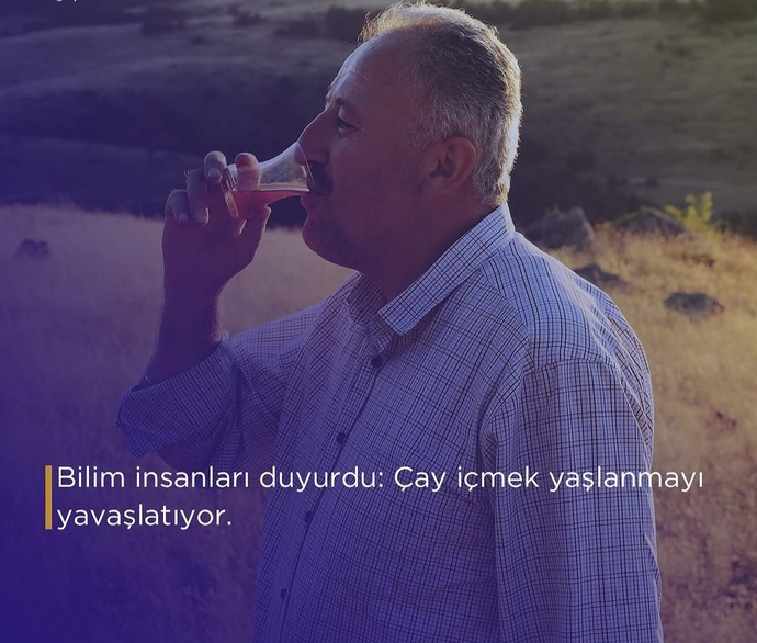 Çay içmek yaşlanmayı yavaşlatıyormuş, çay içmeyi sever misiniz?