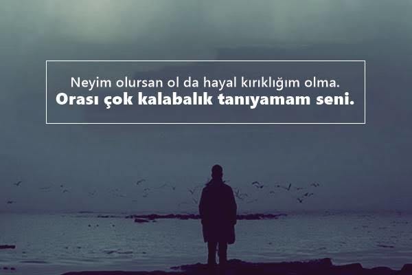 Bu hayattaki en büyük hayal kırıklığınız neydi ve başrolünde kim vardı?