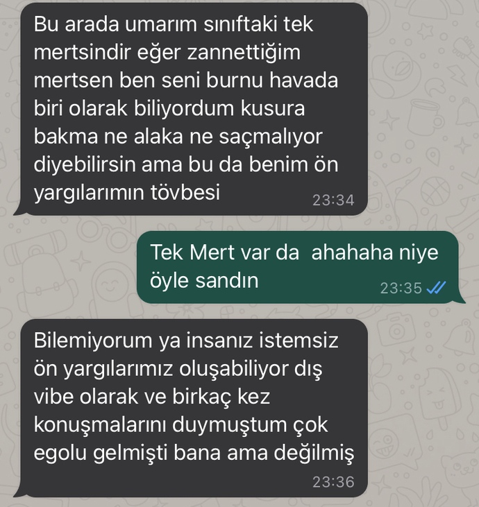 Dışarıdan nasıl biri olarak gözüküyorsunuz?