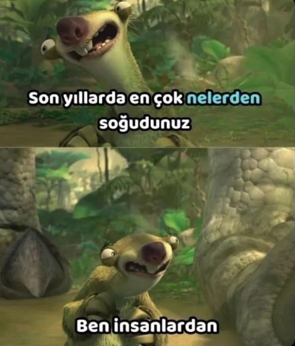 Son yıllarda en çok nelerden soğudunuz?