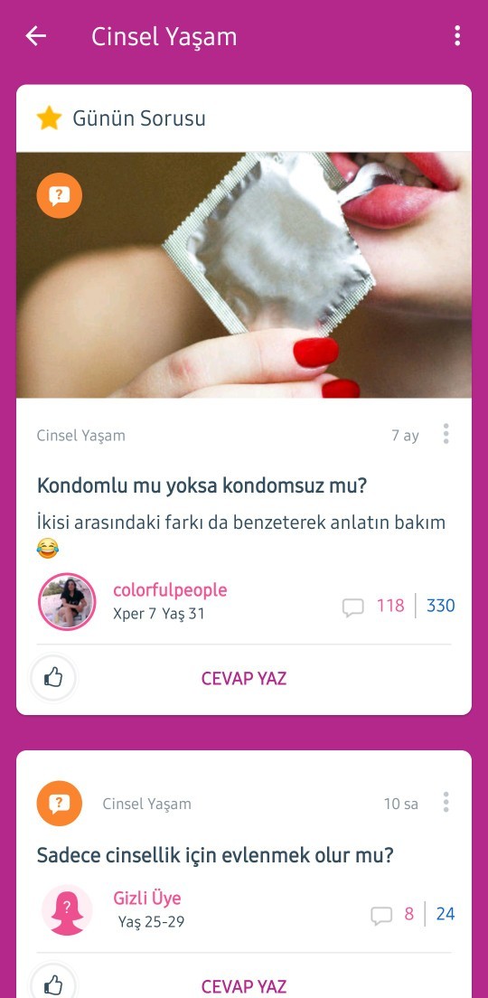 Kondomlu mu yoksa kondomsuz mu?