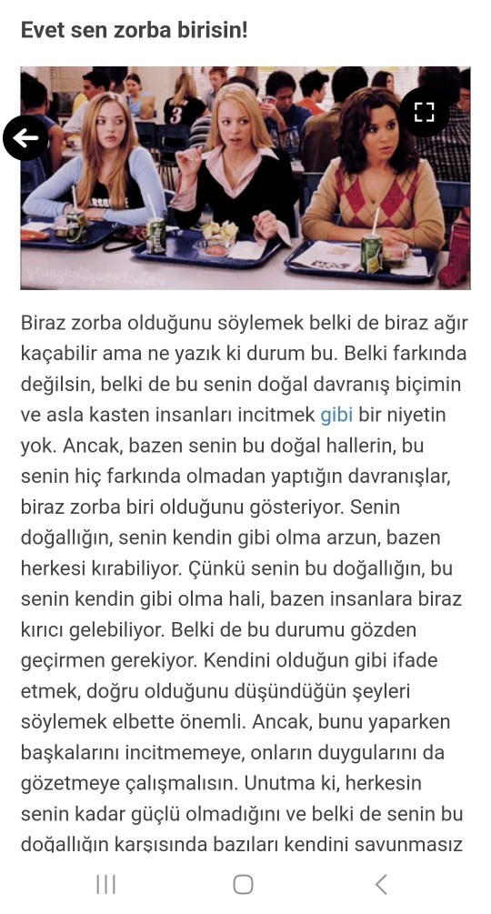 Zorba mısınız testine katıldınız mı?