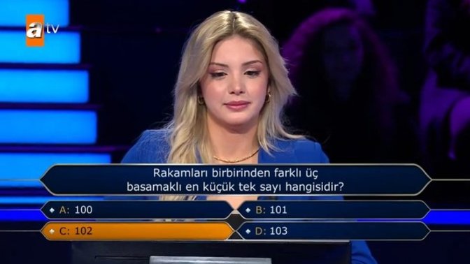 Kim Milyoner Olmak İster'de matematik sorusuna yanlış cevap verdi, sosyal medyanın gündemine düştü. Matematikle aranız nasıl?