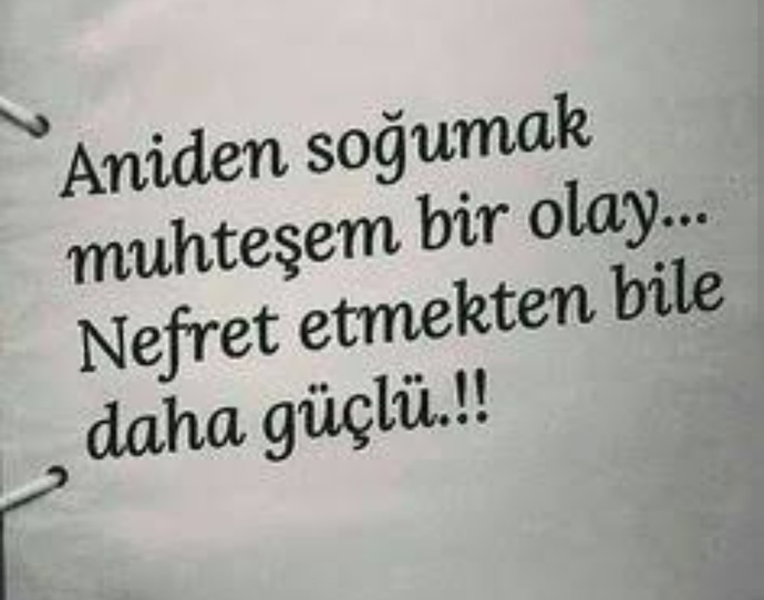 Bir insandan soğumanız için size neler yapması gerekir?