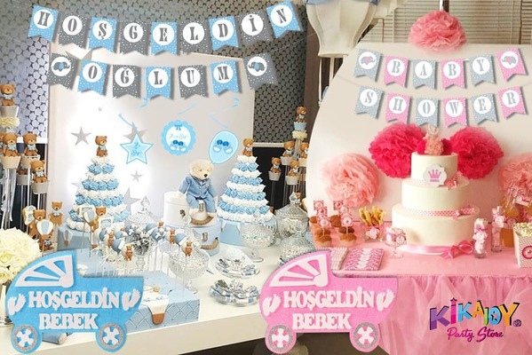 Baby shower partisi için ikramlık ne hazırlanabilir?