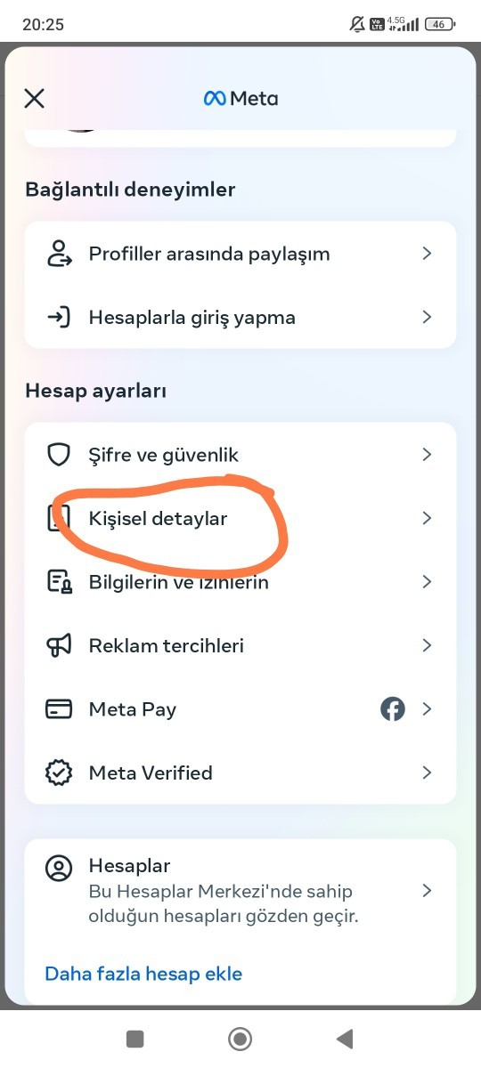 Facebook ve Messenger hesabım kapatıp silmek istiyorum bulamadım nasıl yapabilirim?