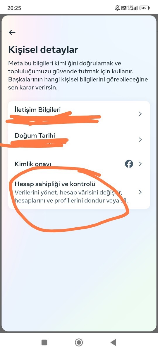 Facebook ve Messenger hesabım kapatıp silmek istiyorum bulamadım nasıl yapabilirim?