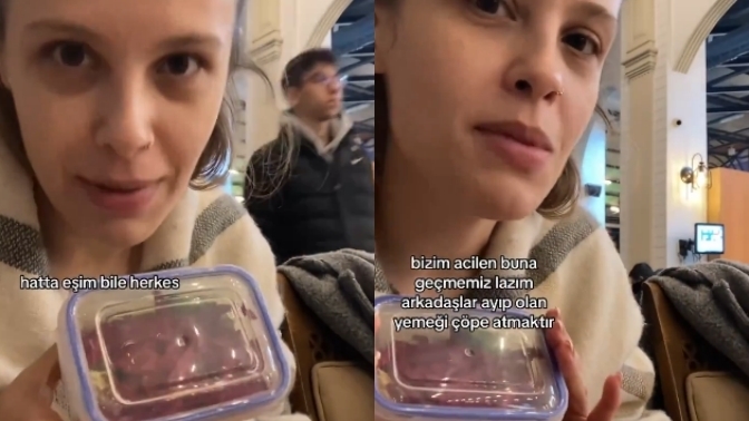 Restorana gidince kalan yemekleri kaba koyup eve götürmek mi yoksa orada bırakmak mı tercihiniz?