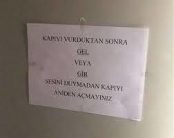 Kalbinizin kapısına bir yazı assanız bu yazı ne olurdu?