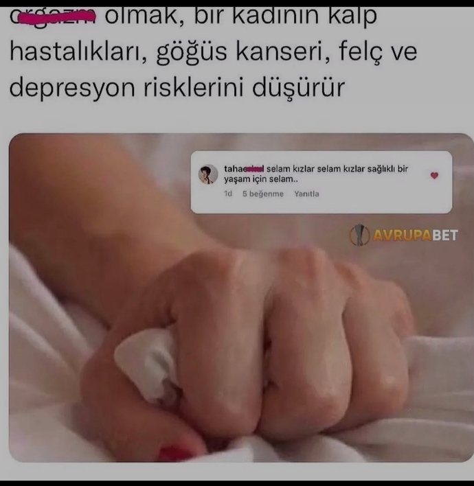 Orgazm olmak boşalmak sağlığa faydalımıdır?