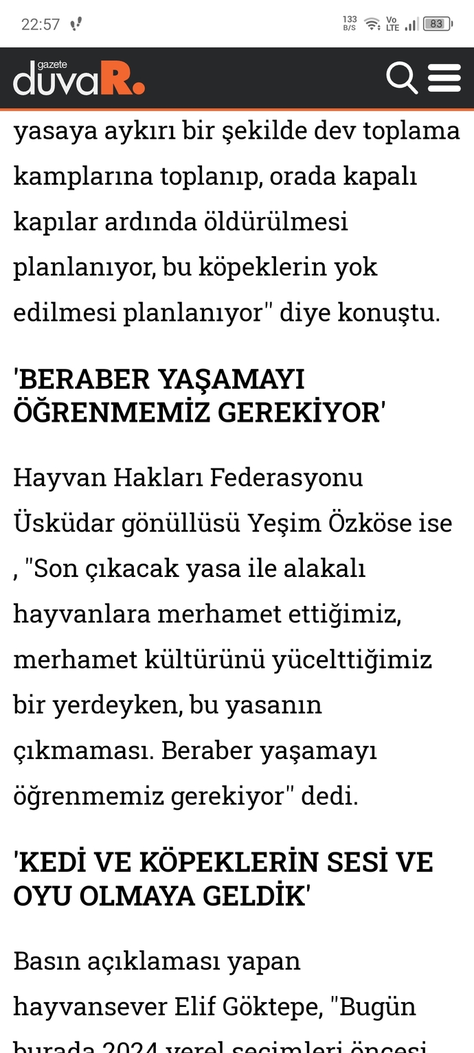 Siyasicilerin namluyu masum hayvanlara doğrultması hakkında ne düşünüyorsunuz?
