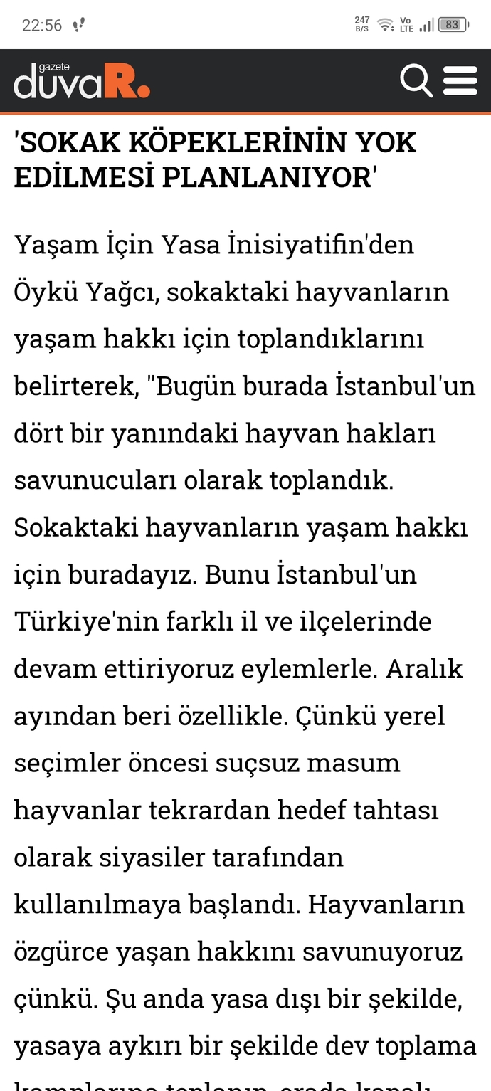 Siyasicilerin namluyu masum hayvanlara doğrultması hakkında ne düşünüyorsunuz?