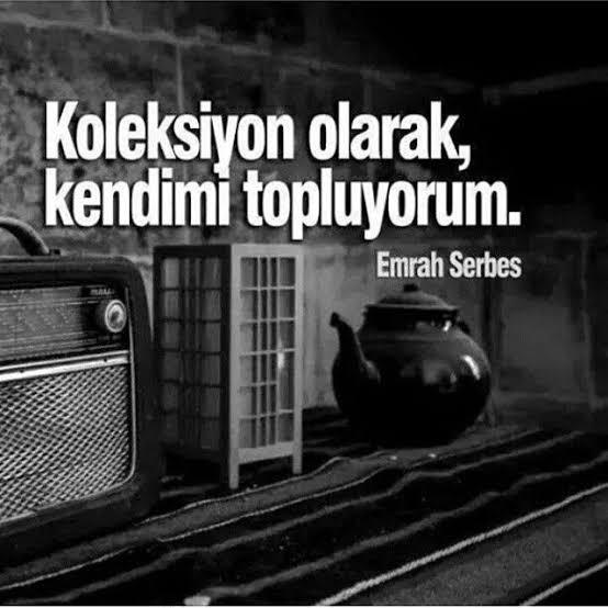 Herhangi bir koleksiyon merakınız var mı?