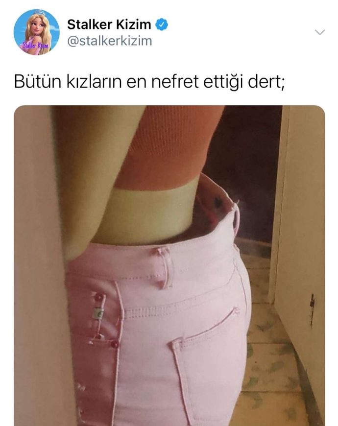 Pantolonlarınızın beli düşer mi?