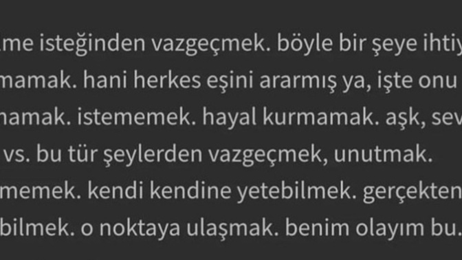 Kendinle olan savaşta hangi aşamadasın?