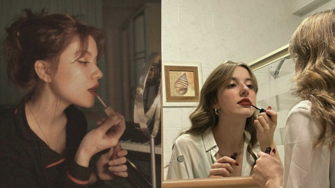 First date için kırmızı ruj fazla mı abartı olur?