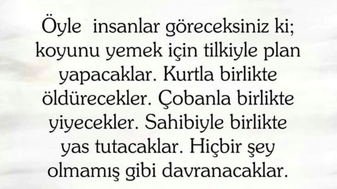 Bu devirde insanları sevmek artık çok mu zor oldu?