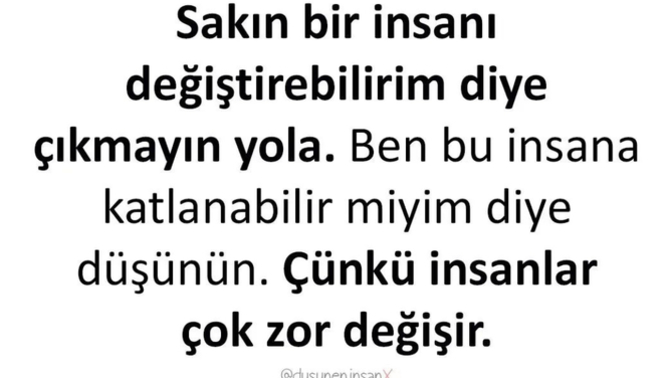 Katlanamadığın karşı cins insan tipe nedir 😅?