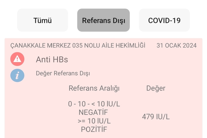 Nikah için dün kan verdim sonuç?