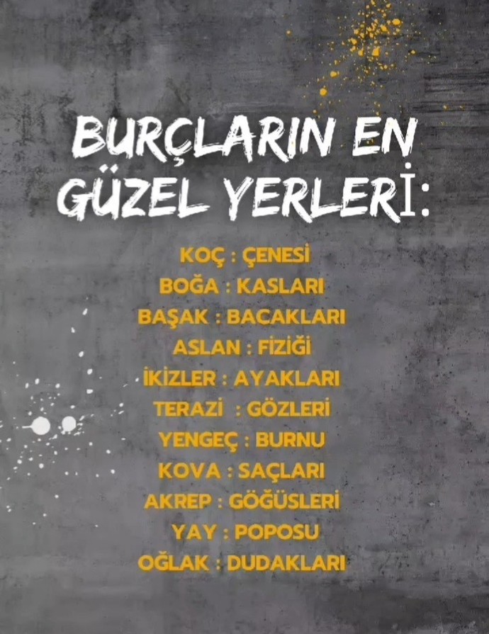 Burçların en güzel yerleri nerelermiş?