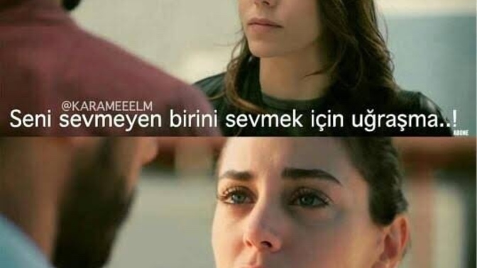 Sevdiğin ile olamıyorsan, seni seven ile olur musun?