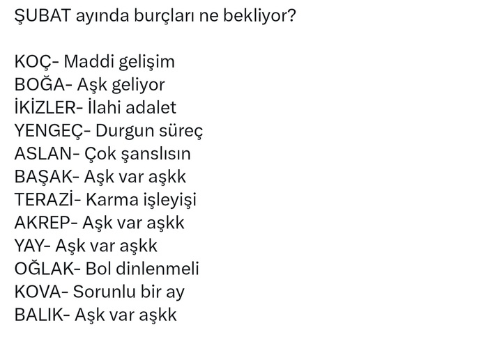 Burcuna göre Şubat ayında seni ne bekliyor?