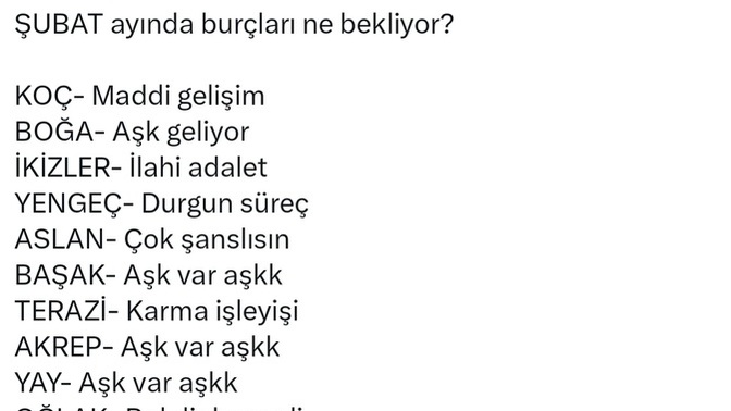 Burcuna göre  Şubat  ayında seni ne bekliyor?