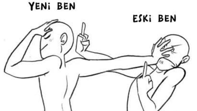 Eski sen ile yeni sen arasındaki fark nedir?
