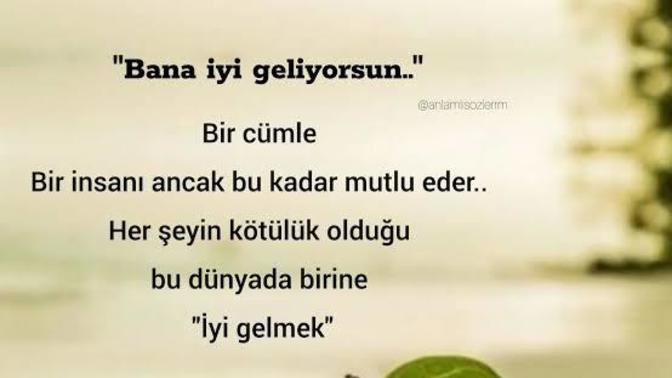 Sevdiğiniz insanda hangi cümle sizi çok mutlu eder?