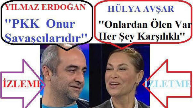Bu terörist sempatizanlarının yaptığı dizileri ve sunduğu programları izliyor musunuz?