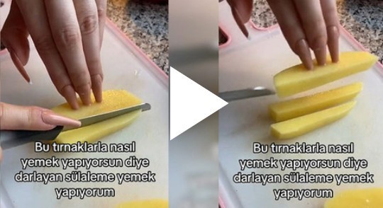 Eşiniz uzun tırnaklarıyla yemek yapsa tepkiniz ne olur?
