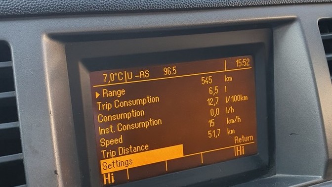 En son arabanız kaç litre yakıt tüketti⛽?