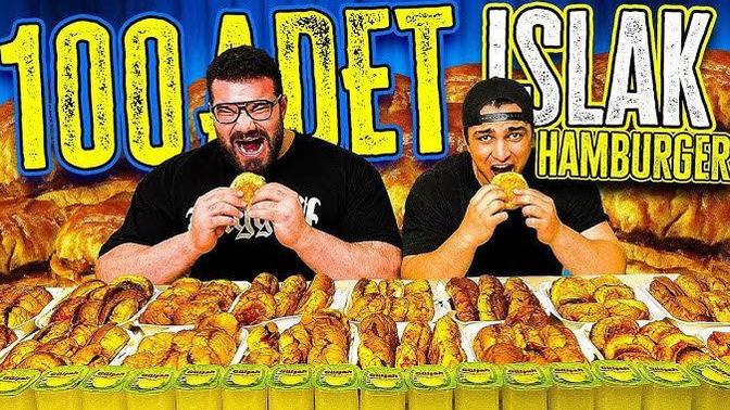 Bir oturuşta en fazla kaç tane ıslak hamburger yiyebilirsiniz?