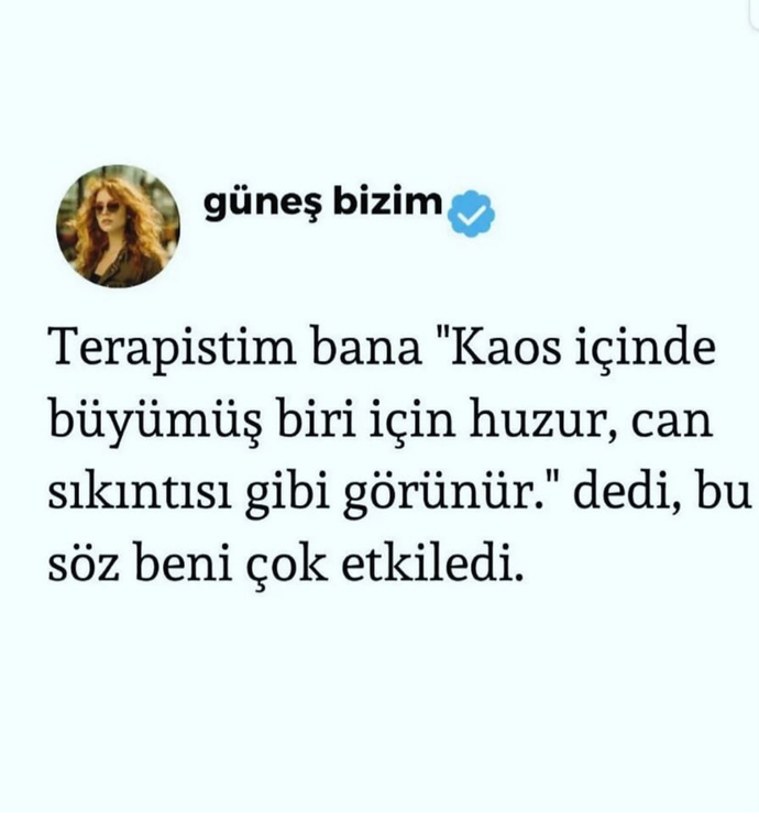 “Monoton bir hayatım var “ diye serzenişte bulunmak aslında büyük bir nimet değil mi?