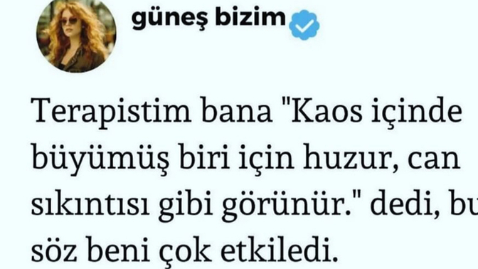 “Monoton bir hayatım var “ diye serzenişte bulunmak aslında büyük bir nimet değil mi?