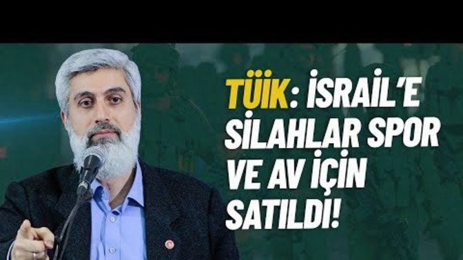 Türkiye'nin İsrail'e silah ticareti medyada gündem olunca TÜİK şöyle bir açıklama yaptı. Bu açıklama caiz mi hocam?