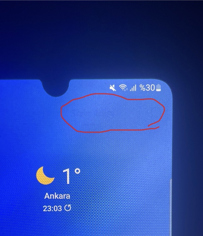 Telefon ekranındaki yazı nasıl gidecek?