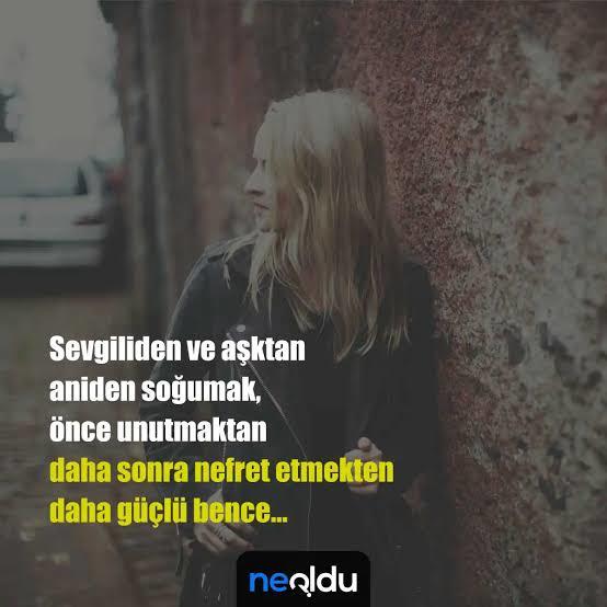 En son sevgilinize veya hoşlandığınız kişiye ne zaman buz gibi oldunuz?