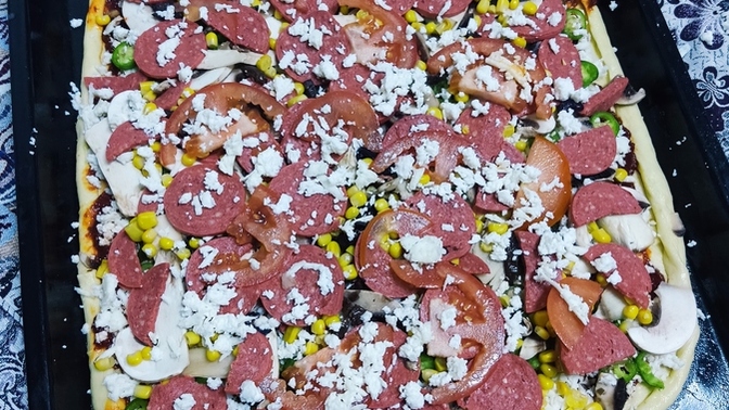 Dün akşam yaptığım pizza nasıl olmuş?