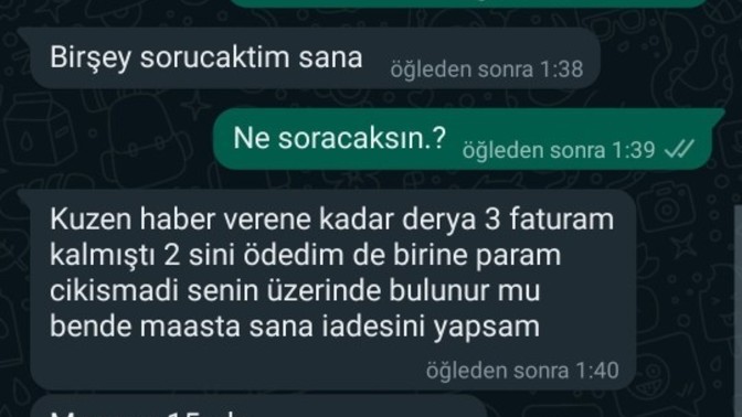 Sürekli benden borç istiyor sözleşmeli asker neden böyle yapıyor?