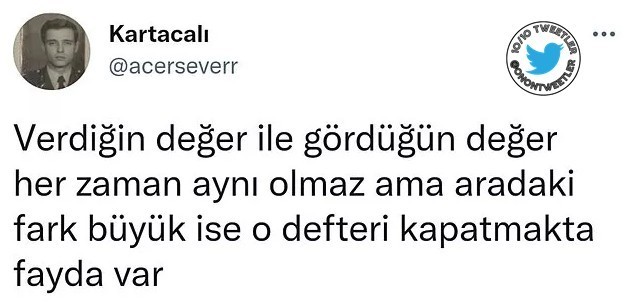 Bir kadının erkeğe asla vermemesi gereken şey nedir?