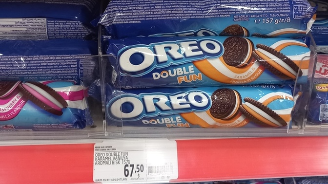 Bir paket "OREO" 67 lira olmuş! Bisküviye bu kadar para verir misiniz?