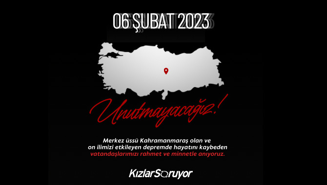 Yıl geçti, acısı dinmedi... 6  Şubat  depreminin yıl dönümünde kayıplarımızı anmak için ne söylemek istersin?