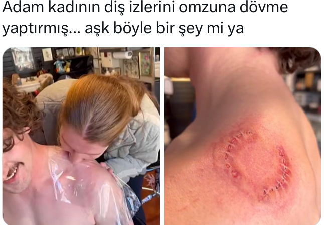 Sevgilinize ait bir şeyi vücudunuza dövme yaptırır mıydınız?