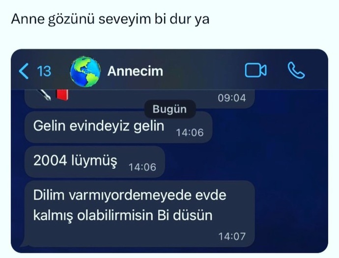 Biz biraz evde kalmış olabilir miyiz?