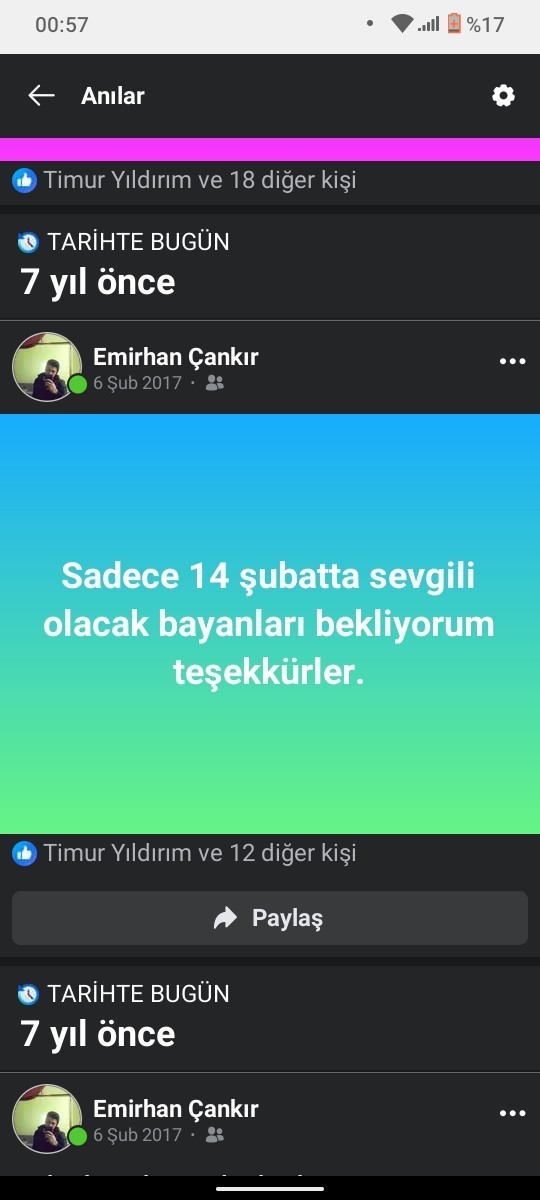 Sevgililer günü 4 yılda bir olsa sevgili bulabilir miydin?