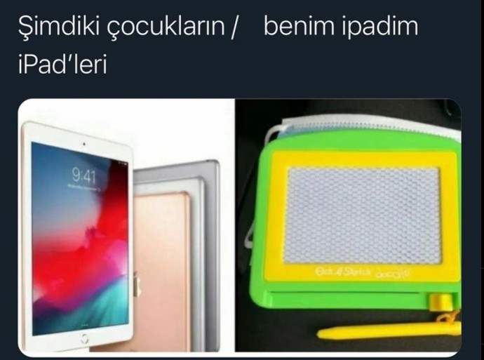 Çocukken kullandığınız en teknolojik alet hangisiydi?