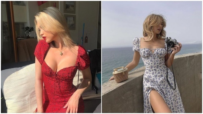 Çiçekli elbiseler demode mi duruyor, şehirde giyilir mi?